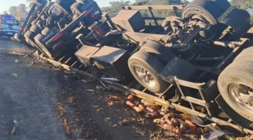 Un grave siniestro vial en territorio correntino involucró a un transporte de&nbsp;carga